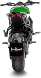 Auspuffendstück Mit Geräuschzulassung Lv-10 Edelstahl Full Schwarz Endkappe Edelstahl Schwarz - Leovince Kompatibel Mit Benelli 752 S (2019-2024)