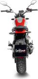 Auspuffendstück Mit Geräuschzulassung Lv-10 Carbon Fiber Endkappe Edelstahl - Leovince Kompatibel Mit Ducati Scrambler 800 Full Throttle (2023-2024)