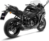 Auspuffendstück Mit Geräuschzulassung Lv-10 Edelstahl Schwarz Endkappe Edelstahl - Leovince Kompatibel Mit Suzuki Gsx-S 1000 Gt (2021-2024)