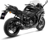 Auspuffendstück Mit Geräuschzulassung Lv-10 Carbon Fiber Endkappe Edelstahl - Leovince Kompatibel Mit Suzuki Gsx-S 1000 Gt (2021-2024)