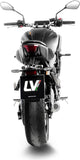 Complete Exhaust System Without Catalytic Converter And Without Sound Certification Lv-10 Stainless Steel Stainless Steel End Cap - Leovince Compatible With Yamaha Mt-07 (2025-2026)