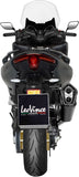 Complete Catalytic Exhaust System With Sound Certification Lv-12 Steel Black Carbon Fiber End Cap - Leovince Compatible With Yamaha Xp 560 T-Max (2020-2024)