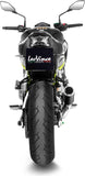 Auspuffendrohr Ohne Geräuschzulassung Lv Corsa Edelstahl Schwarz Endkappe Edelstahl - Leovince Kompatibel Mit Kawasaki Z 900 (2025-2026)