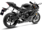 Auspuffendrohr Ohne Geräuschzulassung Lv Corsa Titan Endkappe Edelstahl - Leovince Kompatibel Mit Yamaha Yzf-R6 (2006-2021)