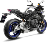 Auspuffendrohr Ohne Geräuschzulassung Lv Corsa Titan Endkappe Edelstahl - Leovince Kompatibel Mit Yamaha Mt-10 - Sp (2016-2020)