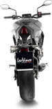 Auspuffendrohr Ohne Geräuschzulassung Lv Corsa S Edelstahl Schwarz Endkappe Edelstahl - Leovince Kompatibel Mit Honda Cb 1000 Hornet - Sp (2025-2026)