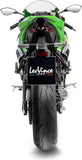 Exhaust Tip Without Sound Certification Lv Corsa S Steel Black Stainless Steel End Cap - Leovince Compatible With Kawasaki Zx 6R Ninja (2024-2026)