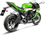 Auspuffendrohr Ohne Geräuschzulassung Lv Corsa S Titan Endkappe Edelstahl - Leovince Kompatibel Mit Kawasaki Zx 6R Ninja (2013-2016)