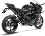 Complete Exhaust System Without Catalytic Converter And Without Sound Certification Lv Corsa Carbon Fiber Stainless Steel End Cap - Leovince Compatible With Yamaha Yzf-R9 900 (2025-2026)