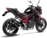 Auspuffendstück Mit Geräuschzulassung Lv-14 R Edelstahl Schwarz Endkappe Carbon Fiber - Leovince Kompatibel Mit Honda Cb 750 Hornet (2025-2026)