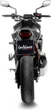 Auspuffendstück Mit Geräuschzulassung Lv-14 R Edelstahl Endkappe Carbon Fiber - Leovince Kompatibel Mit Honda Cb 750 Hornet (2023-2024)