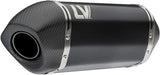 Auspuffendstück Mit Geräuschzulassung Lv-14 Edelstahl Schwarz Endkappe Carbon Fiber - Leovince Kompatibel Mit Bmw R 1300 Gs Adventure (2024-2026)
