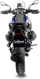 Auspuffendstück Mit Geräuschzulassung Lv-14 Edelstahl Schwarz Endkappe Carbon Fiber - Leovince Kompatibel Mit Bmw R 1300 Gs (2023-2026)
