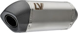 Auspuffendstück Mit Geräuschzulassung Lv-14 Edelstahl Endkappe Carbon Fiber - Leovince Kompatibel Mit Bmw R 1300 Gs (2023-2026)