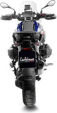 Auspuffendstück Mit Geräuschzulassung Lv-14 Edelstahl Endkappe Carbon Fiber - Leovince Kompatibel Mit Bmw R 1300 Gs Adventure (2024-2026)