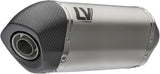 Auspuffendstück Mit Geräuschzulassung Lv-14 Titan Endkappe Carbon Fiber - Leovince Kompatibel Mit Bmw F 800 Gs (2024-2026)
