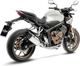 Complete Exhaust System Without Catalytic Converter And Without Sound Certification Lv-14 R Titanium Carbon Fiber End Cap - Leovince Compatible With Honda Cb 650 R Neo Sports Café (2019-2026)