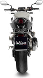 Complete Exhaust System Without Catalytic Converter And Without Sound Certification Lv-14 R Titanium Carbon Fiber End Cap - Leovince Compatible With Honda Cb 650 R Neo Sports Café (2019-2026)