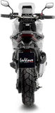 Auspuffendstück Mit Geräuschzulassung Lv-14 R Edelstahl Endkappe Carbon Fiber - Leovince Kompatibel Mit Honda X-Adv 750 (2025-2026)