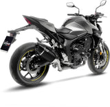 Auspuffendstück Mit Geräuschzulassung Lv-14 R Edelstahl Schwarz Endkappe Carbon Fiber - Leovince Kompatibel Mit Honda Cb 1000 Hornet - Sp (2025-2026)
