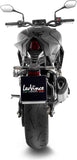Auspuffendstück Mit Geräuschzulassung Lv-14 R Edelstahl Endkappe Carbon Fiber - Leovince Kompatibel Mit Honda Cb 1000 Hornet - Sp (2025-2026)