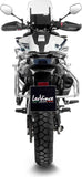 Auspuffendstück Mit Geräuschzulassung Lv-14 Edelstahl Schwarz Endkappe Carbon Fiber - Leovince Kompatibel Mit Ktm 890 Adventure - Rally (2021-2026)