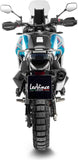 Auspuffendrohr Ohne Geräuschzulassung Lv-14 Titan Endkappe Carbon Fiber - Leovince Kompatibel Mit Cfmoto 800 Mt-X (2025-2026)