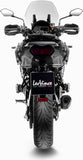 Auspuffendrohr Ohne Geräuschzulassung Lv-14 R Edelstahl Endkappe Carbon Fiber - Leovince Kompatibel Mit Kawasaki Versys 1000 (2019-2024)