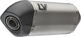 Exhaust Tip With Noise Certification Lv-14 Titanium Carbon Fiber End Cap - Leovince Compatible With Triumph Tiger 1200 Gt (2025-2026)
