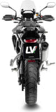 Auspuffendstück Mit Geräuschzulassung Lv-14 Titan Endkappe Carbon Fiber - Leovince Kompatibel Mit Triumph Tiger 900 Gt (2024-2026)