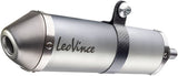 Exhaust Tip With Noise Certification X-Fight Stainless Steel Stainless Steel End Cap - Leovince Compatible With Fantic Motor Xe 50 Competition (2021-2024)