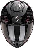 Integralhelm Für Motorrad Scorpion Exo Exo-530 Air Polycarbonate Schwarz Rosa Fond Grösse M