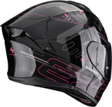 Integralhelm Für Motorrad Scorpion Exo Exo-530 Air Polycarbonate Schwarz Rosa Fond Grösse M