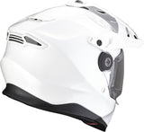 Full-Face Motorcycle Helmet Scorpion Exo Adf-9000 Air Ultra Tct Pearl White Solid Size S