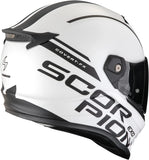 Integralhelm Für Motorrad Scorpion Exo Covert Fx Ultra Tct Matt-Perlweiß Schwarz Danko Grösse S