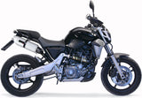 Doppelauspuffanlage Mit Geräuschzulassung Albus Ceramic Alu Weiss - Gpr Kompatibel Mit Yamaha Mt-03 (2006-2013)