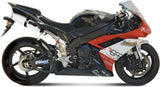Doppelauspuffanlage Mit Geräuschzulassung Albus Ceramic Alu Weiss - Gpr Kompatibel Mit Yamaha Yzf 1000 R1 (2007-2008)