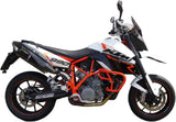 Doppelauspuffanlage Mit Katalysator Und Geräuschzulassung Furore Alu Schwarz - Gpr Kompatibel Mit Ktm 990 Smr Supermoto (2008-2012)
