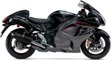 Doppelauspuffanlage Mit Geräuschzulassung Furore Alu Schwarz - Gpr Kompatibel Mit Suzuki Hayabusa 1300 (2007-2016)