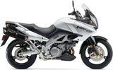 Doppelauspuffanlage Mit Geräuschzulassung Furore Alu Schwarz - Gpr Kompatibel Mit Suzuki V-Strom Dl 1000 (2002-2013)