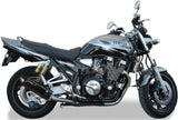 Doppelauspuffanlage Mit Geräuschzulassung Furore Alu Schwarz - Gpr Kompatibel Mit Yamaha Xjr 1300 (1999-2006)