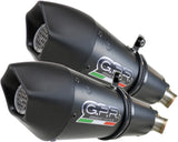 Doppelauspuffanlage Mit Geräuschzulassung Gpe Anniversary Titan Schwarz - Gpr Kompatibel Mit Kawasaki Z 1000 Sx (2017-2020)