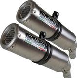 Dual Exhaust System With Sound Certification M3 Stainless Steel - Gpr Compatible With Yamaha Yzf 1000 R1 (2007-2008)