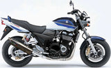 Doppelauspuffanlage Mit Geräuschzulassung Trioval Edelstahl - Gpr Kompatibel Mit Suzuki Gsx 1400 (2001-2007)