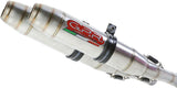 Exhaust Tip With Noise Certification Deeptone Cafe Racer Stainless Steel - Gpr Compatible With Bmw K 100 (1983-1994)