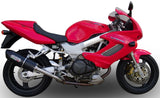 Doppelauspuffanlage Mit Geräuschzulassung Furore Alu Schwarz - Gpr Kompatibel Mit Honda Vtr 1000 Sp-1 Rc51 (2000-2001)