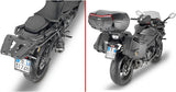 Monokey Black Top Case - 40 Lt Technopolymer - Givi Compatible With Suzuki Gsx-S 1000 Gt (2022-2024)