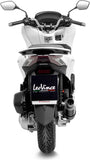 Komplette Auspuffanlage Ohne Katalysator Und Ohne Geräuschzulassung Gp Corsa Carbon Fiber - Leovince Kompatibel Mit Honda Pcx 125 (2021-2024)