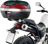 Monokey Trekker Alaska Aluminium Top Case - 56 Lt Trekker Alaska Aluminium - Givi Compatible With Yamaha Mt-03 660 (2006-2014)