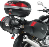Monokey Maxia 5 Silver Top Case - 58 Lt Maxia 5 Technopolymer - Givi Compatible With Yamaha Xjr 1300 (2007-2014)